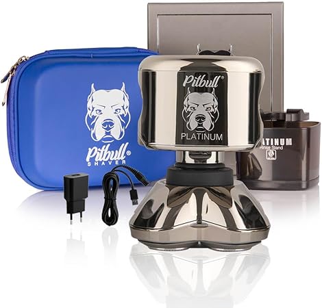 Pitbull Platinum Pro Electric Shaver for Men Wet and Dry Shaving