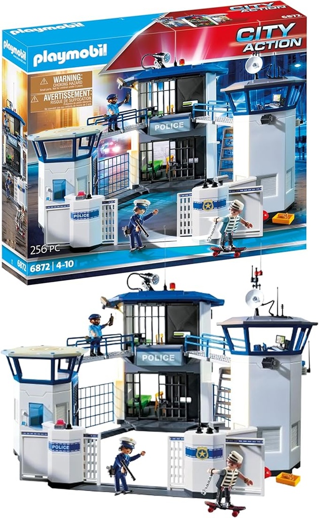 Playmobil City Action 6872 police station with prison, from 5 years