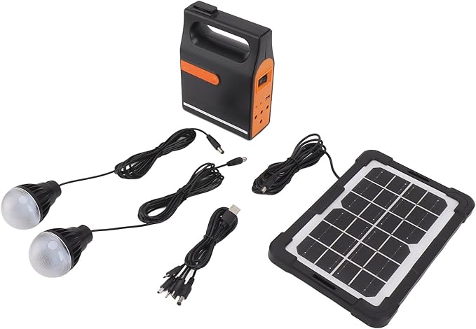 Solar Battery Backup Power Station, Solar Powered, Portable, Efficient and Reliable Power Station, Portable Solar Power Generator