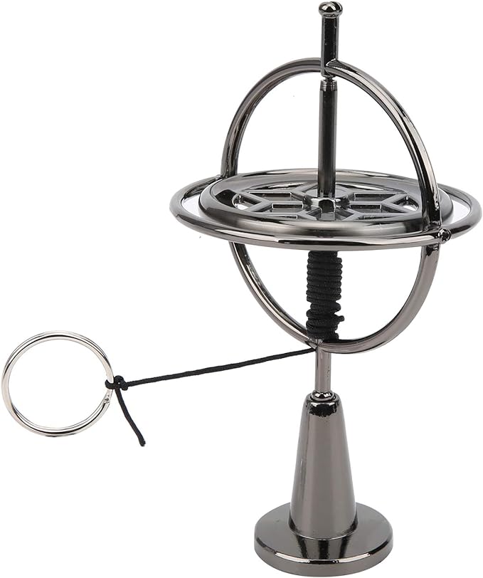 Gyroscope Compact Gyroscope Zine Alloy Stress Relief Fingertip Anti Gravity Decompression Toy