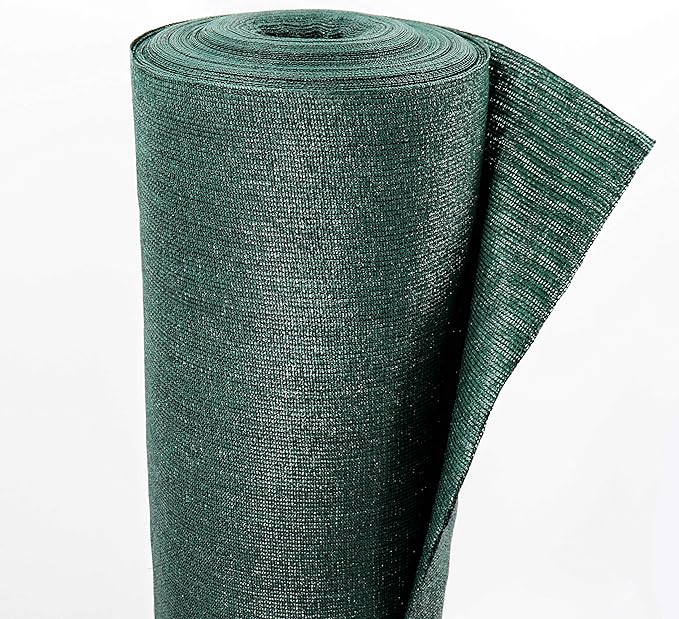 8 m Privacy Screen for Fences, Fence Screen, Green, Shade Net for Privacy and Wind Protection in the Garden, Sun Protection, Balcony Privacy Screen, Tennis Screen, Sports Field, Scaffolding Protection