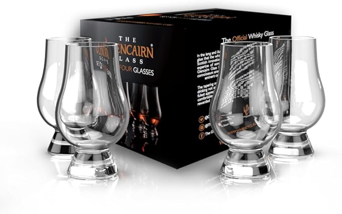 GLENCAIRN Set of 4 Whisky Glasses in Gift Box