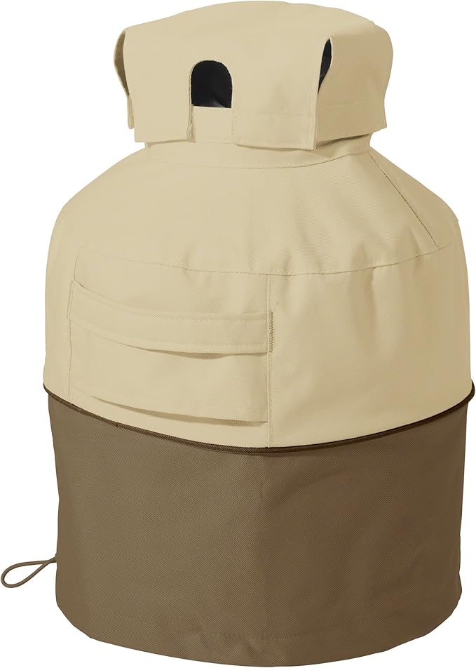Classic Accessories Veranda Water Resistant Propane Gas Tank Cover 7"