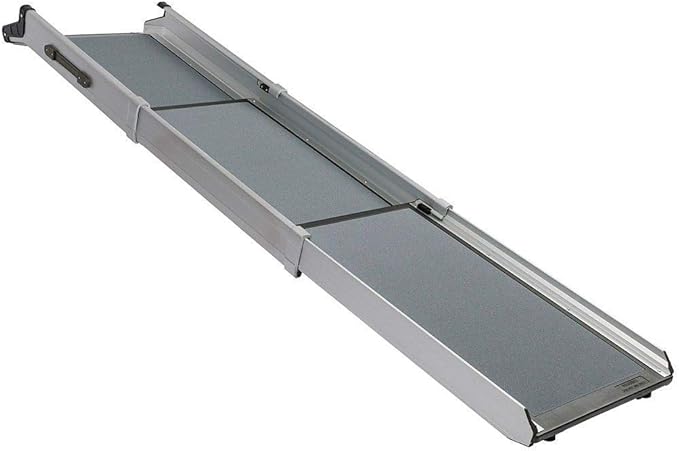 PetSafe Happy Ride Compact Telescopic Dog Ramp Easier to Get in and Out for Dogs, XL, Up to 300 lbs Load Capacity