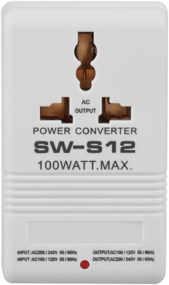 Portable 100W 110V / 120V to 220V 240V Voltage Converter Transformer for Tripping in Different Countries
