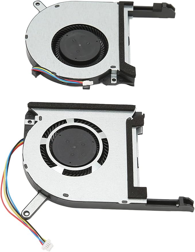 Internal Laptop Cooling Fan Replacement Laptop Fan Good Heat Dissipation Cooler 4 Pin for ASUS TUF Gaming A15 FA506 IV FA506IU FA506IH FX506IU FX506IU FX506LH (CPU+GPU Fan)