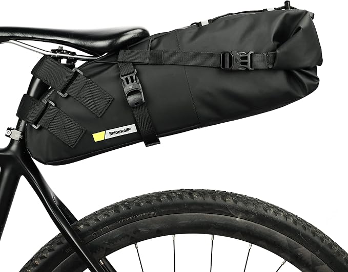 UBORSE Bicycle Saddle Bag 10L Bicycle Seat Bag Waterproof Bicycle Bag Saddle for Mountain Bike Road Bike Storage Bag Travel Bag Cycling Accessories Travel Camping