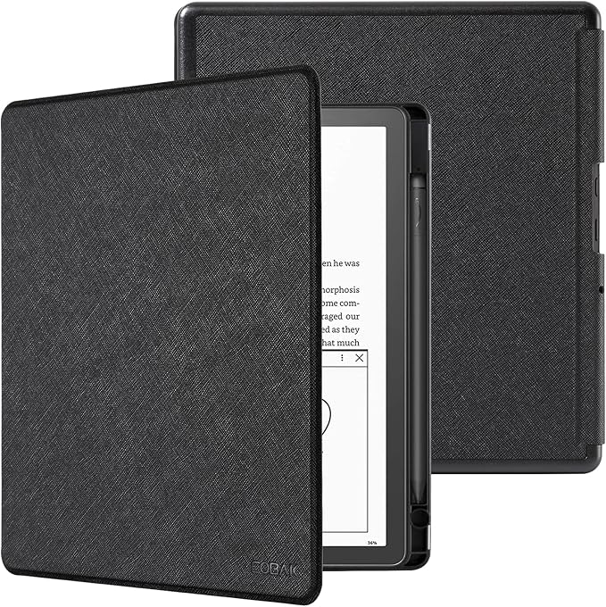 CoBak Kindle Scribe 10.2" Case - With Pen Holder, Auto Wake/Sleep, Easy to Carry and Write