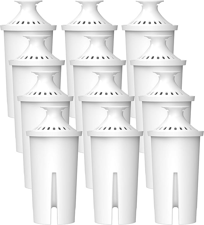 Waterdrop TÜV SÜD, NSF Certified Filter Cartridge Replacement for Brita® Classic OB03, Mavea 107007, 35557, PearlCo®, Aqua Optima® RUF916 Water Jug (12)