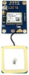 Paradisetronic.com GPS Module with NEO-6M and Ceramic Antenna for Arduino and Flight Controller, UART, u-blox Compatible