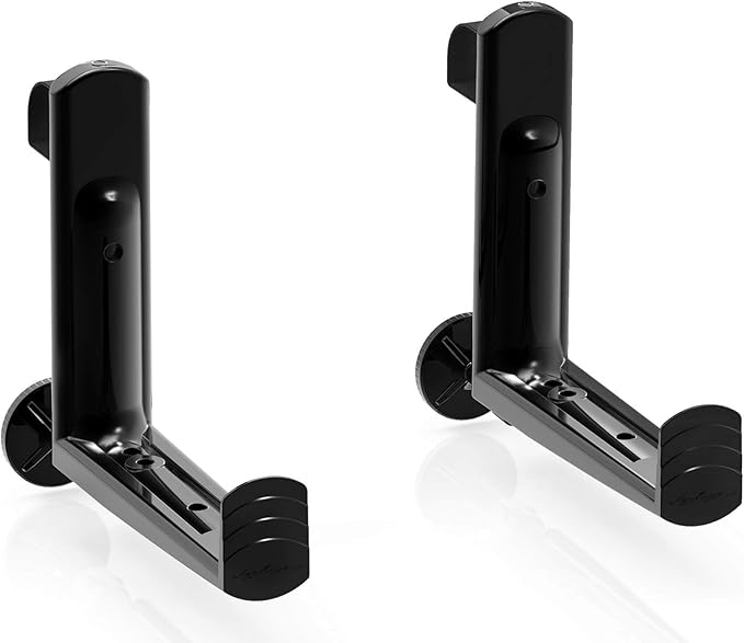 Lechuza Balcony Box Holder for Balconera Cottage, Black, Set of 2