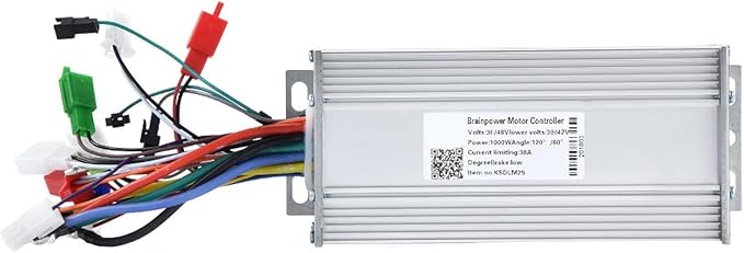 Alomejor Brushless Regulator 800W Electric High Performance Speed Controller Aluminium Alloy for Electric Bicycle Scooter 24V/36V/48V