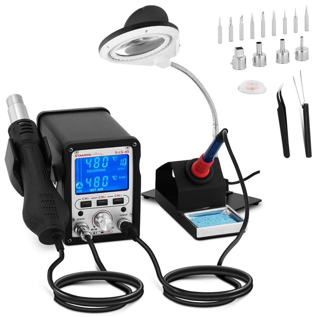 HOT AIR 70W LCD S-LS-45 S Jootmisjaam - KIT 21EL.