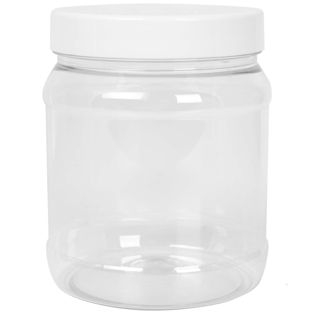 Ümmargune purgi kaanega niit 100/400 läbipaistev 1000ml