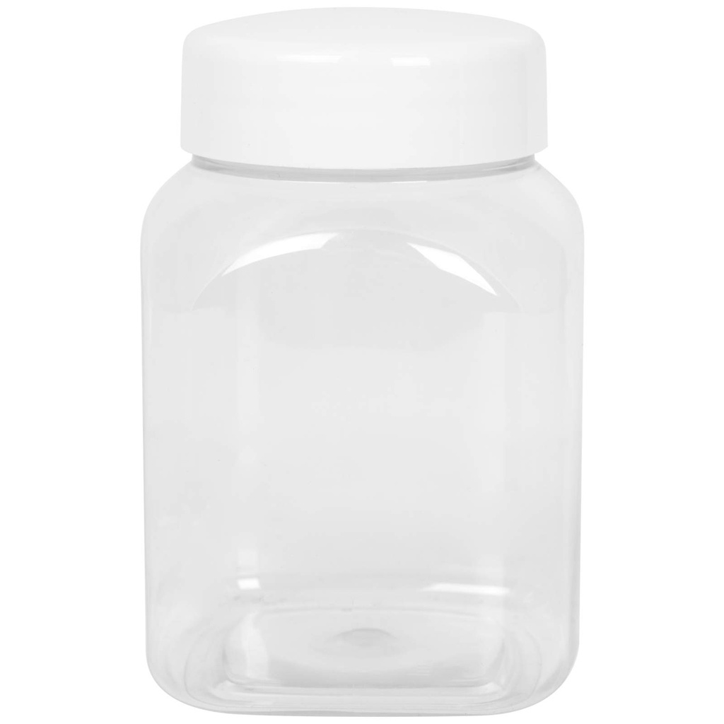 Nelinurkne kaanega purk 63/485 läbipaistev 500ml