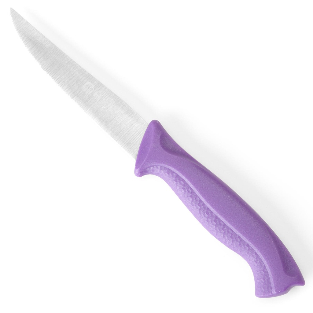 HACCP hammastatud kööginuga allergikutele 205mm - lilla - HENDI 842171