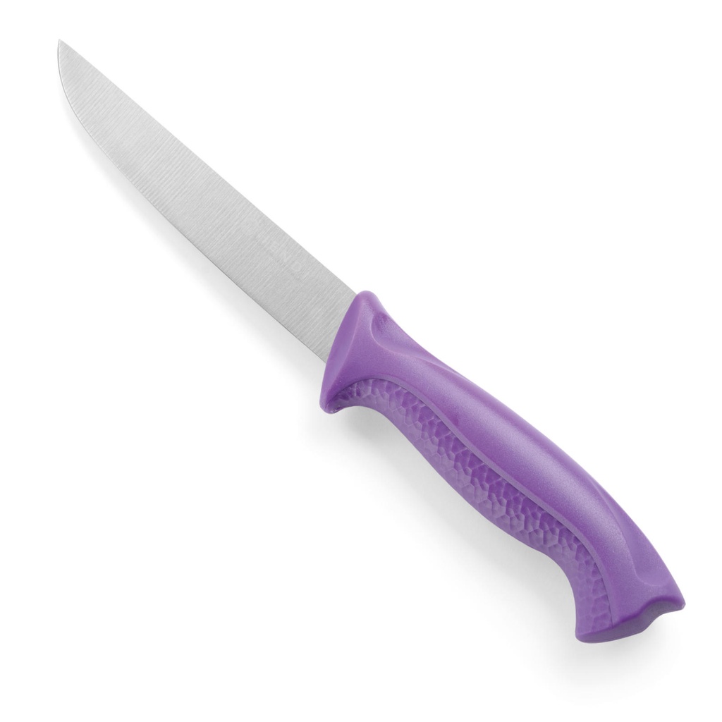 HACCP butcher knife for allergy sufferers 280mm - purple - HENDI 842478