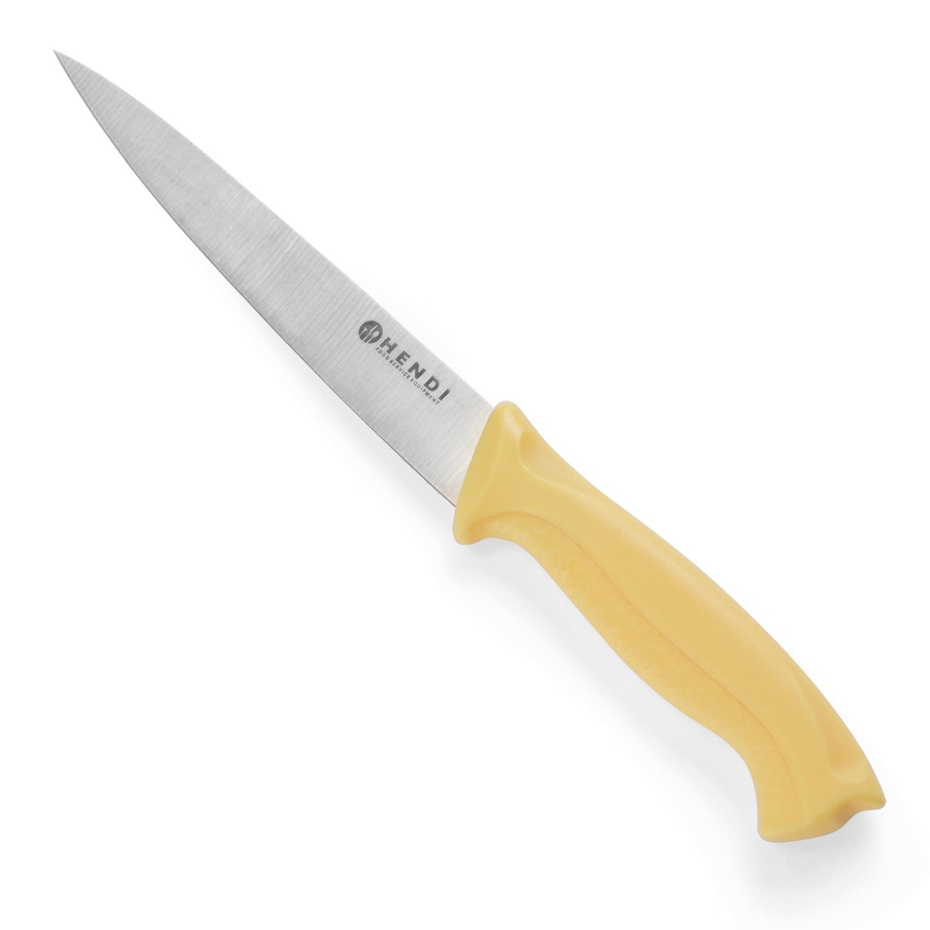 HACCP kodulindude fileerimisnuga 300mm - kollane - HENDI 842539