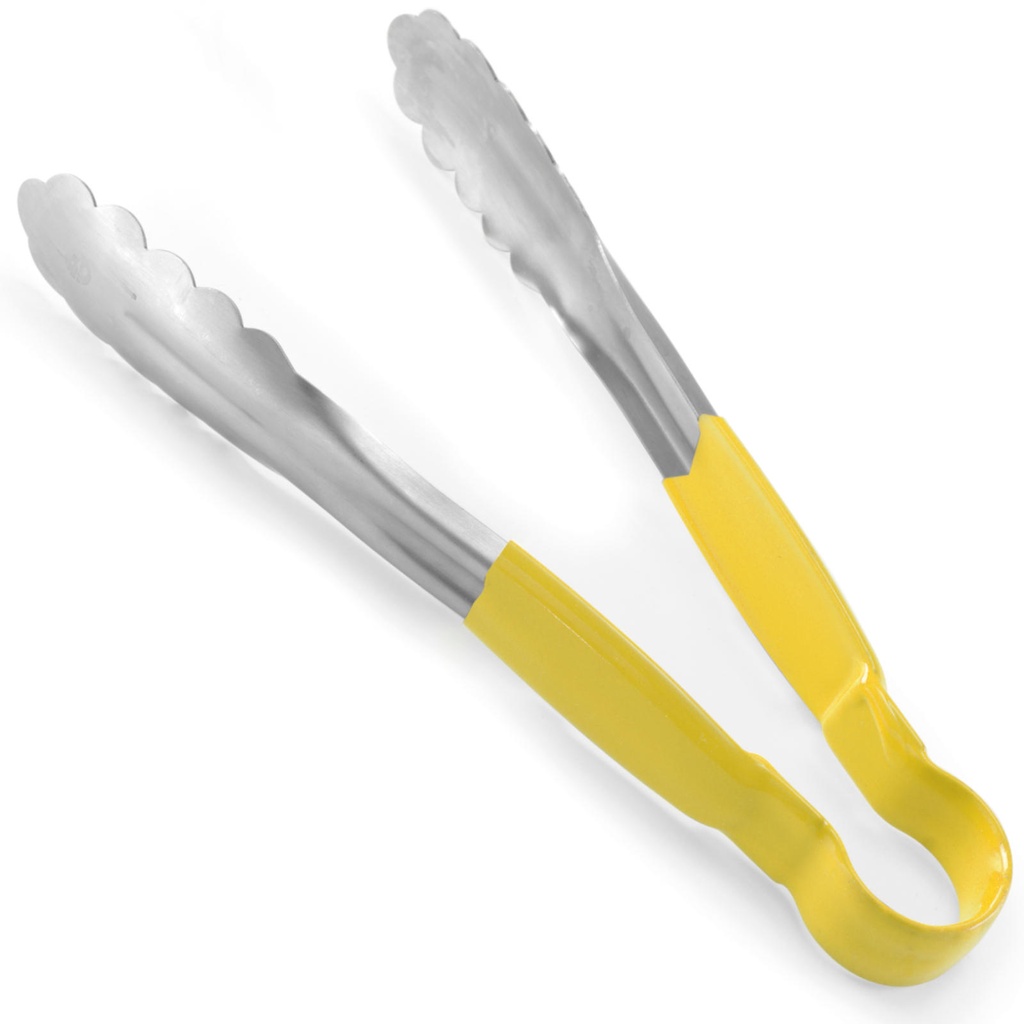 HACCP serving tongs - yellow - HENDI 171899