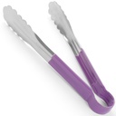 HACCP serving tongs - purple - HENDI 171882