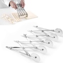 Dough marker spaced adjustable 13-125mm 5 blades - HENDI 515044