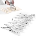 Dough marker spaced adjustable 13-125mm 7 blades - HENDI 515150