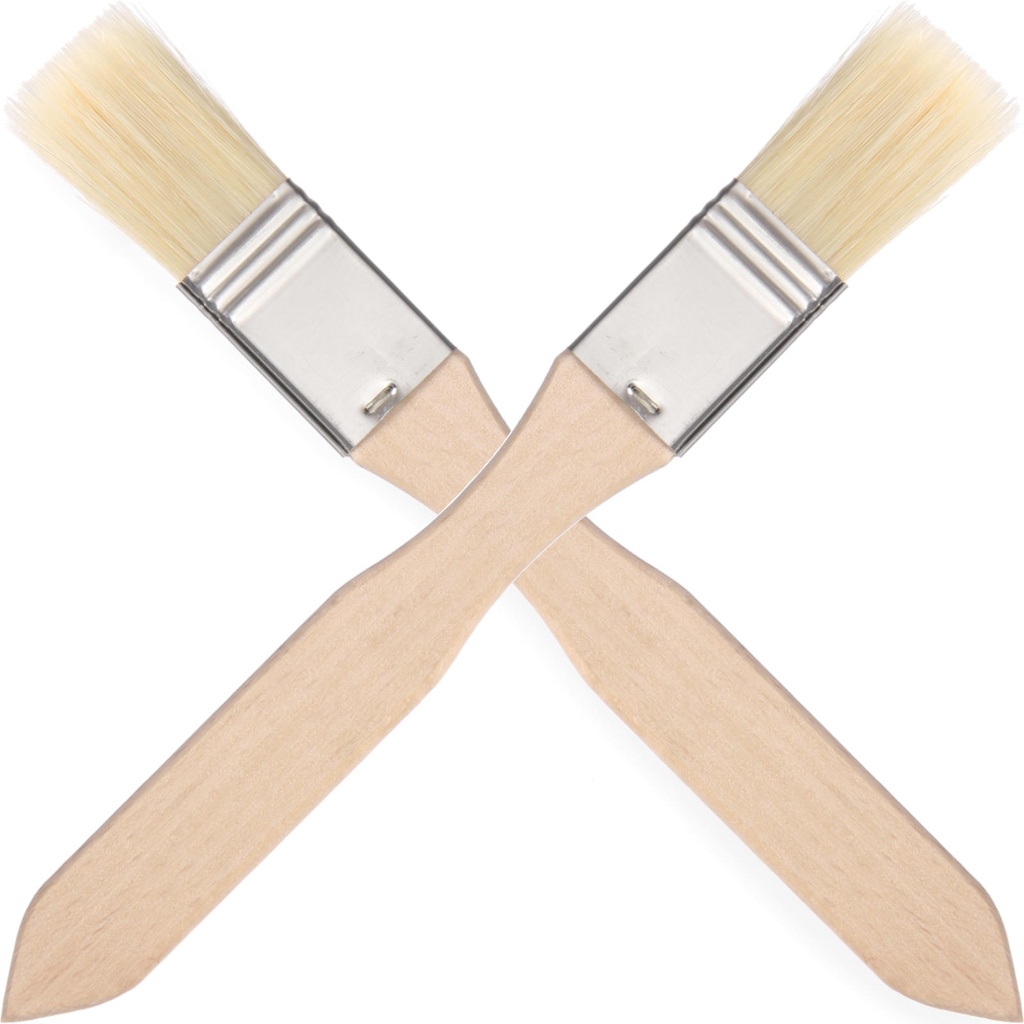 Kondiitritoodete pintsel lamedaks laotamiseks 20x210mm KIT 2tk. - HENDI 515228