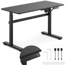 Eletrical desk with height adjustment height 73-118 cm top 118x58 cm