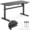 Elektriline laud, mille kõrgus on reguleeritav Kõrgus 73-118 cm Laudeplaat 140x60 cm