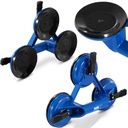 Suction cup holder for transporting glass glass tile triple 180 kg 2 pcs.