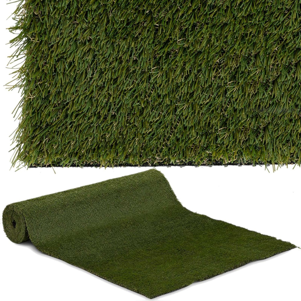 Artificial grass for terrace balcony soft 30 mm 20/10 cm 100 x 500 cm