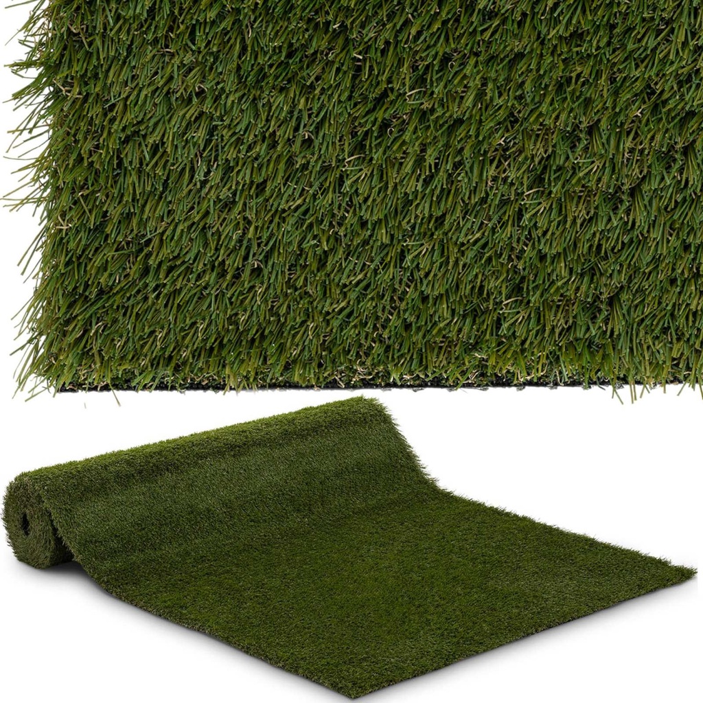 Artificial grass for terrace balcony soft 30 mm 20/10 cm 100 x 400 cm