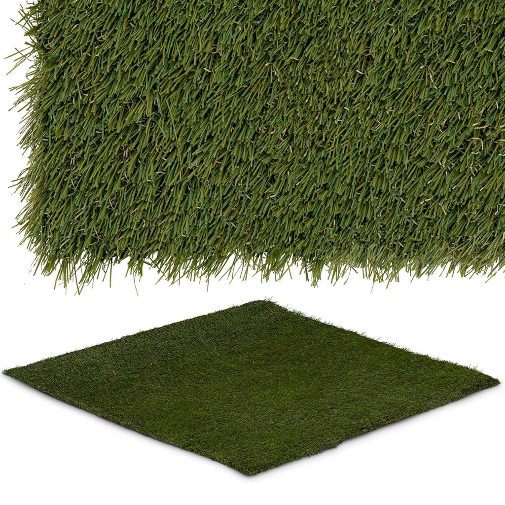 Artificial grass for terrace balcony soft 30 mm 20/10 cm 100 x 100 cm