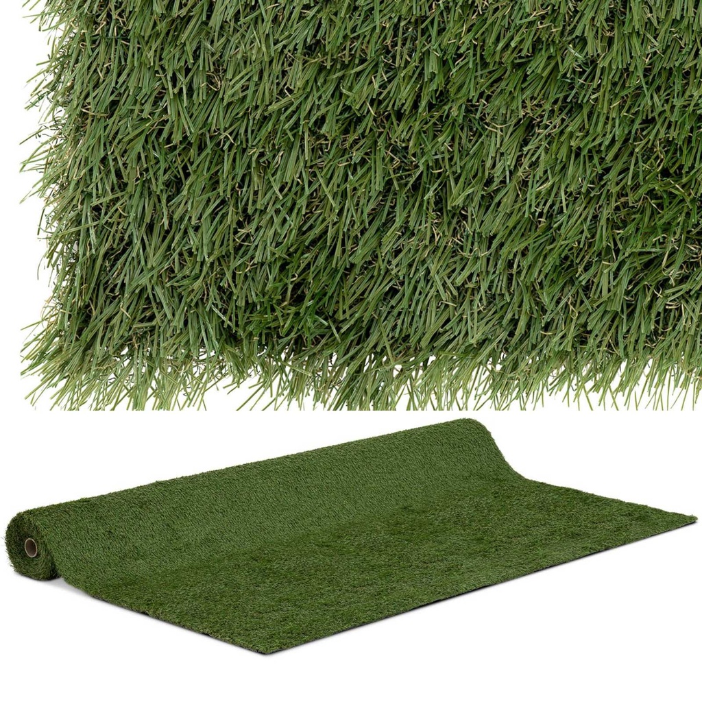 Artificial grass for terrace balcony soft 30 mm 14/10 cm 200 x 500 cm