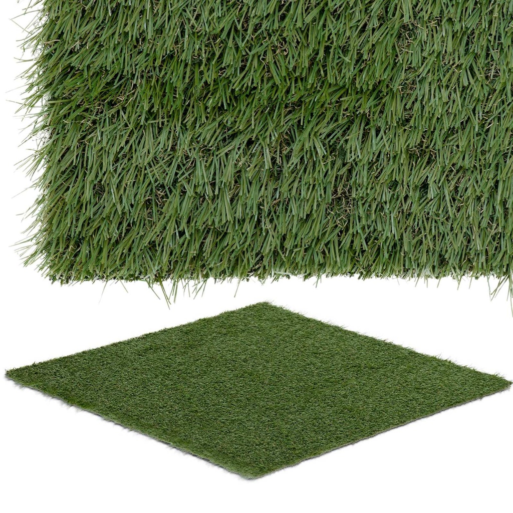 Artificial grass for terrace balcony soft 30 mm 14/10 cm 100 x 100 cm