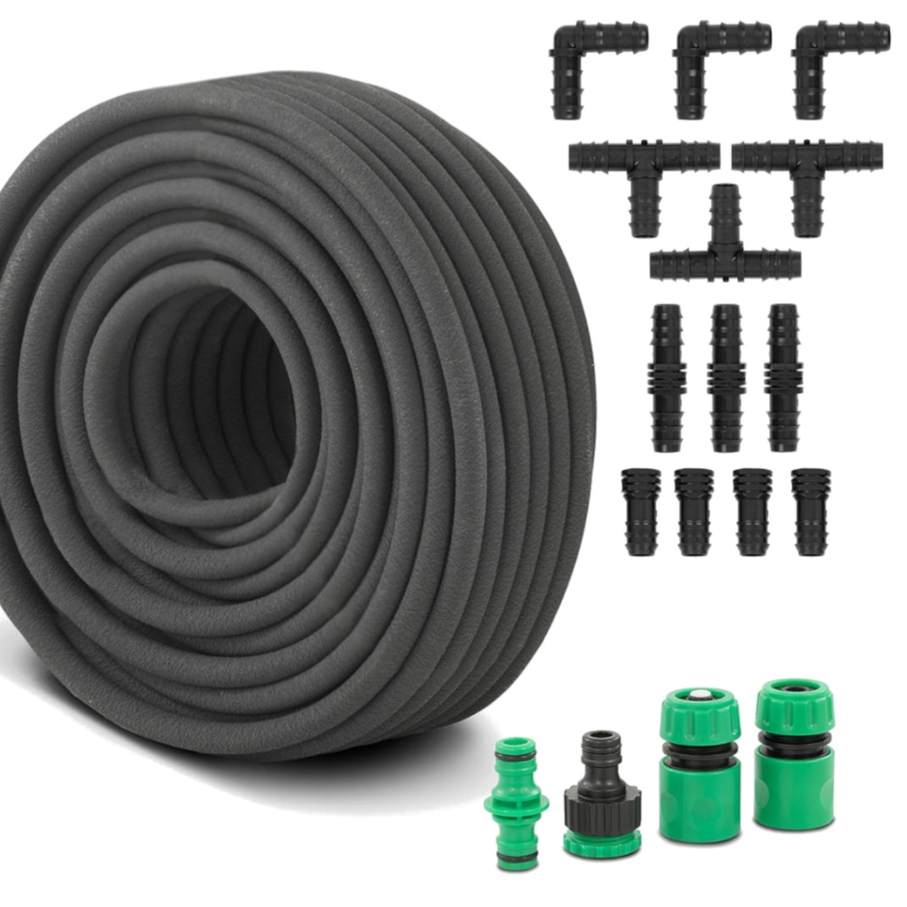 Drip irrigation line hose for watering plants KIT 50 m