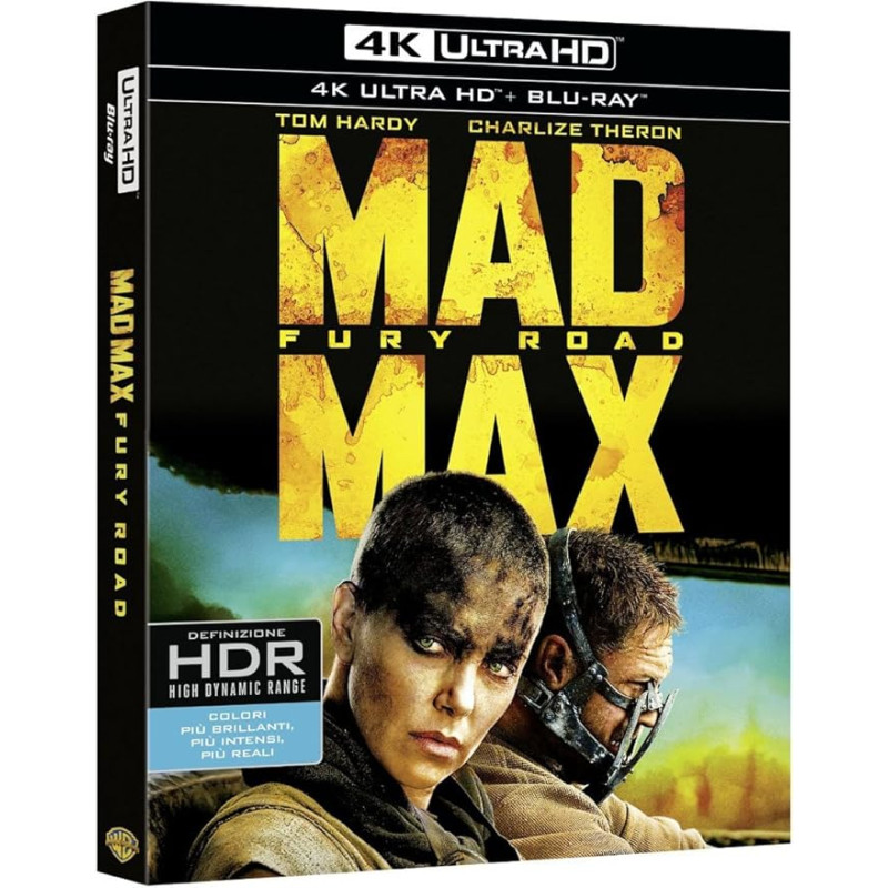 mad max - fury road (4k uhd blu ray + blu ray) BluRay Itaalia import