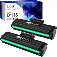 LxTek ühilduv tooner D111S asendaja Samsung MLT-D111S jaoks Samsung Xpress M2026W M2026 M2070W M2070 SL-M2026 SL-M2070 SL-M2026W SL-M2070W SL-M2070FW M2020 M2020 M2022 M202 0 W M20. 22 W (2 musta).