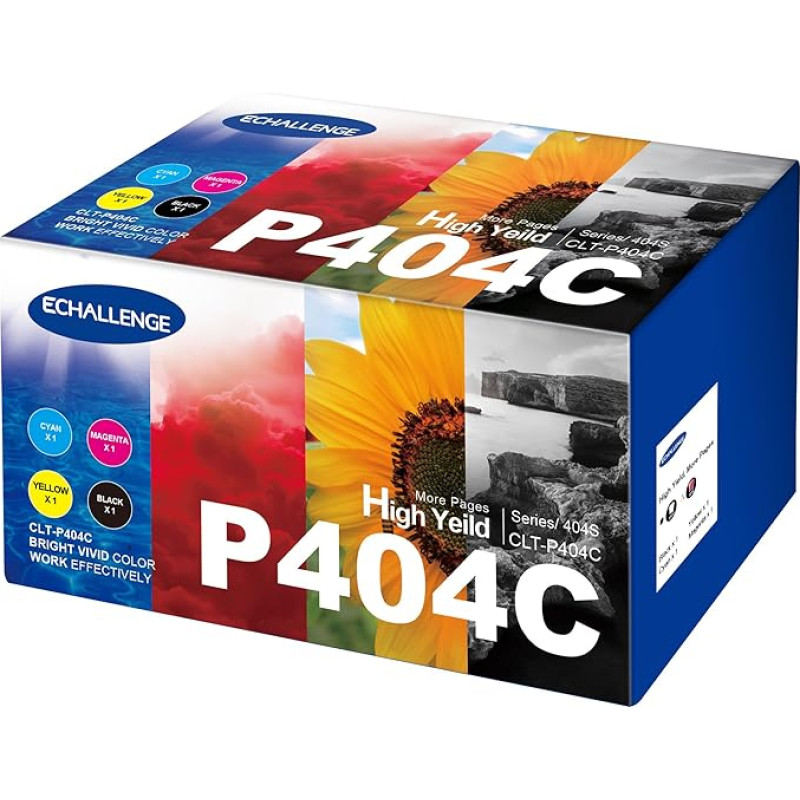 CLT-P404C CLT-404S Toner Cartridge Compatible with Samsung C480W Toner for Xpress SL C480FW C430W C430 C480 CF480FN C48X C43X Series Toner CLT-K404S CLT K404S CLT-Y404S CLT-C404S CLT-C404S CLT-C404S (