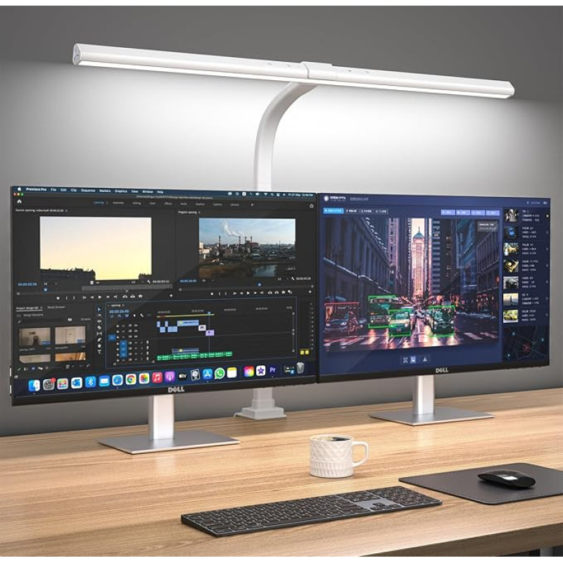 KableRika LED Desk Lamp (Silver)