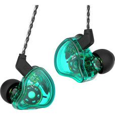 CCZ Melody Inear Wired Gaming Earbuds 1DD 1BA Hybrid Driver In-Ear kõrvaklapid IM kõrvaklapid HiFi Bass koos kõrva uimedega 4N OFC kaabel Drum Studio Editing PC Gaming