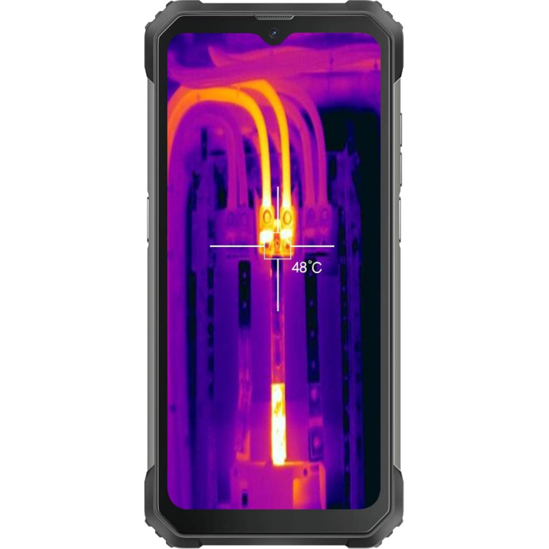 Blackview BL8800 Pro - 5G Smartphone - Thermal Imaging & Night Vision Camera - Waterproof & Shockproof Outdoor Mobile Phone - 8GB + 128GB - 50MP Quad Rear Camera - Powerful Battery 8380mAh - Black