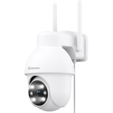 GALAYOU 2K Outdoor Surveillance Camera, PTZ Outdoor WLAN IP Camera, Outdoor Surveillance, WiFi Dome Camera with Coloured Night Vision, Two-Way Audio Y4