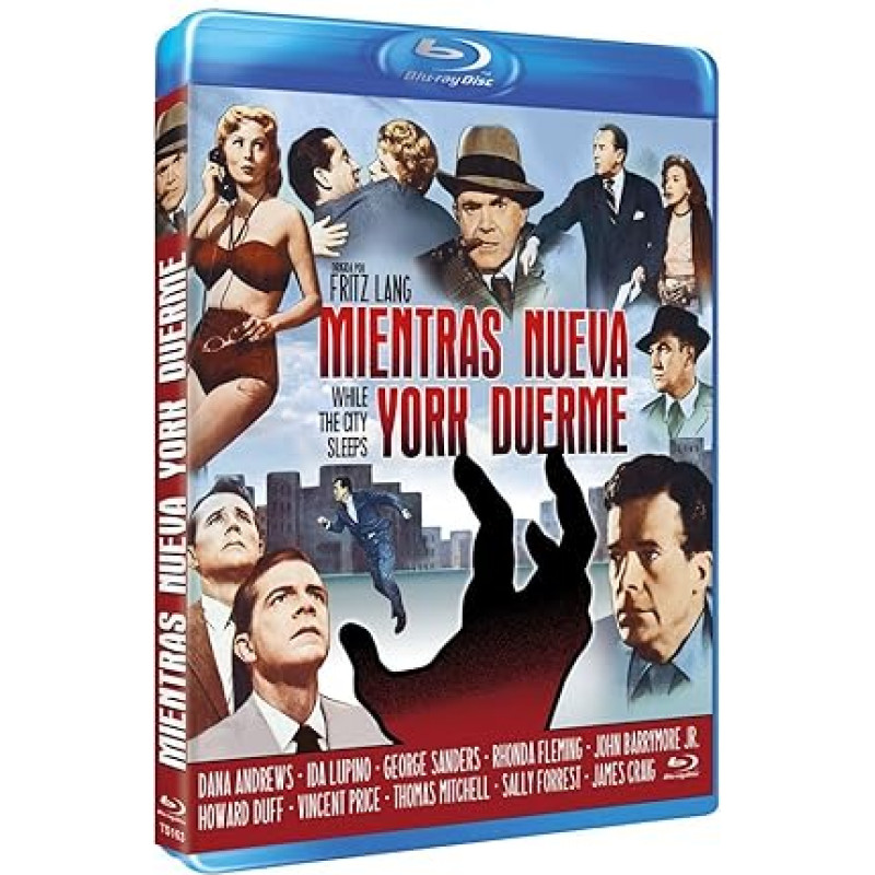 While The City Sleeps Mientras Nueva York Duerme Blu ray (Sprache Kein Deutsch) (Kein Deutsch Untertitel)