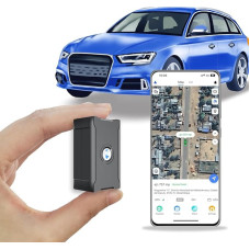 Wanwaytech GPS autode jälgimisseade magnetiga, GPS kõikjal, reaalajas jälgimise saatja autodele, 6000mAh aku, kohene värskendus 10 sekundiga, vajalik rakendus (S20UN-FR#FBA)