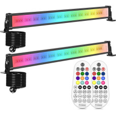 Linke 42 W LED-seina pesumasin koos kaugjuhtimispuldiga RGB LED-valgustus 10 värvi 30 režiimi IP66 veekindel peo valgusvihik koos taimer-mälufunktsiooniga väljas siseruumides aias DJ kodus festivalide kaunistamiseks
