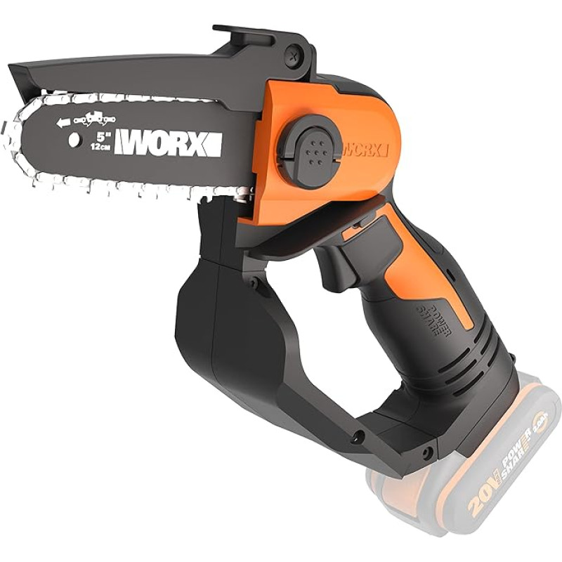 WORX PowerShare Cordless Single-Handed Pruning Saw 20 V 12 cm, WG324E.9