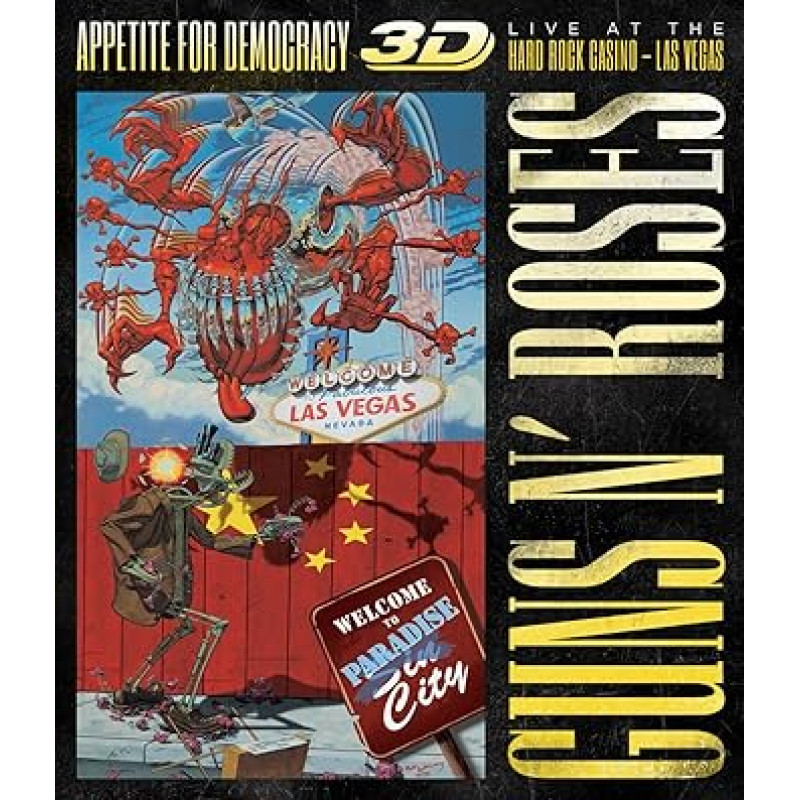 Demokraatia isu: Live At The Hard Rock Casino - Las Vegas (Ltd. BluRay+2CD-Boxset) [3D Blu-ray] [Limited Edition]