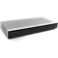 Panasonic DMR-UBS70EGS Blu-Ray salvestaja 3D Silver DMR-UBS70EGS, 1080p,2160p, AVCHD,MKV,MP4,MPEG4,TS, AAC,ALAC,MP3,WAV,WMA, JPEG,MPO, Blu-Ray video, DVD-Video, VCD, BD-R,BD-R DL,BD-RE,BD-