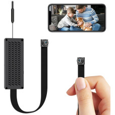 ZUNHAI Mini kaamera, DIY 4K HD väike minikaamera koos otseülekandega mobiiltelefonile ja liikumisanduriga, sise- ja välistingimustes kasutatav turvakaamera